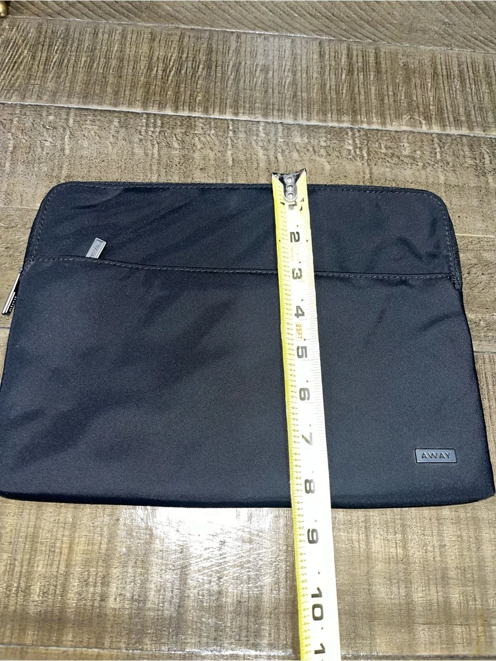 Away Black iPad Sleeve with Front Pocket
